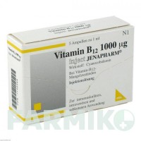 ВІТАМІН B12 (VITAMIN B12) 1000 мкг ампули 5 шт - Вітамін B12 (Ціанокобаламін) MIBE