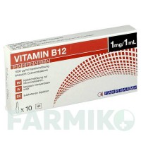 ВИТАМИН B12 (VITAMIN B12) 1000 мкг/мл раствор 10x1 мл - Витамин B12 (Цианокобаламин) PANPHARMA
