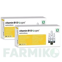 ВІТАМІН B12 (VITAMIN B12) ампули 100x2 мл - Вітамін B12 (Ціанокобаламін) DR.LOGES