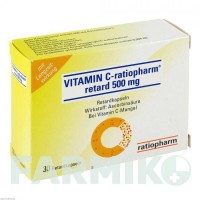 ВИТАМИН C (VITAMIN C) 500 мг капсулы 30 шт - Витамин C (Аскорбиновая кислота) RATIOPHARM