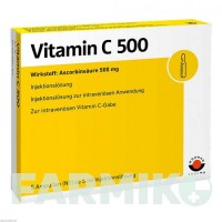 ВИТАМИН C (VITAMIN C) 500 ампулы 5x5 мл - Витамин C (Аскорбиновая кислота) WORWAG PHARMA
