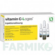 ВІТАМІН C (VITAMIN C) розчин 50x5 мл - Вітамін C (Аскорбінова кислота) DR.LOGES