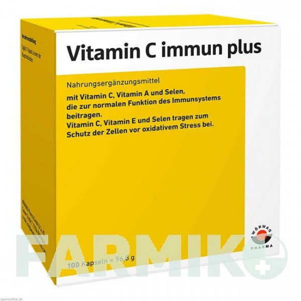 ВІТАМІН C (VITAMIN C) капсули 100 шт - Вітаміни, Мікроелементи WORWAG PHARMA