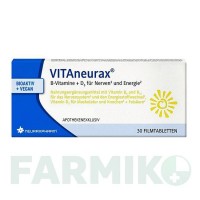 ВИТАНЕУРАКС (VITANEURAX) таблетки 30 шт - Активные вещества NEURAXPHARM