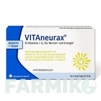 ВІТАНЕУРАКС (VITANEURAX) таблетки 90 шт - Активні речовини NEURAXPHARM