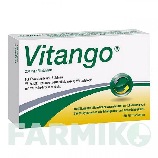 ВИТАНГО (VITANGO) таблетки 60 шт - Тонизирующие вещества DR.WILLMAR SCHWABE