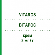 ВИТАРОС (VITAROS) 3 мг/г крем 4 шт 100 мг - Алпростадил THE SIMPLE PHARMA