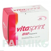 ВИТАСПРИНТ (VITASPRINT) капсулы 100 шт - Витамин B12 (Цианокобаламин), Другое GLAXOSMITHKLINE