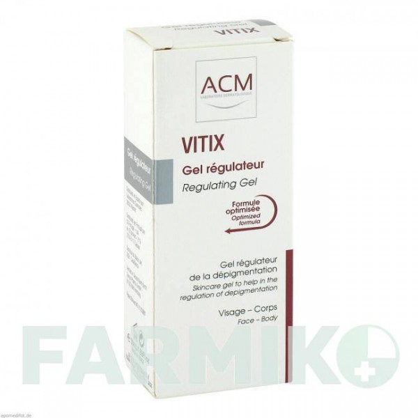 ВИТИКС (VITIX) гель 50 мл - Активные вещества ALMIRALL