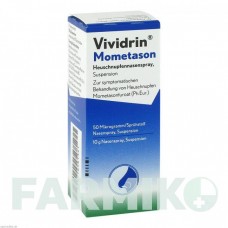 ВИВИДРИН (VIVIDRIN) 50 мкг 60 доз спрей 10 г - Мометазон DR.GERHARD MANN