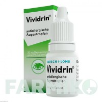 ВІВІДРИН (VIVIDRIN) розчин 10 мл - Кромогліциєва кислота DR.GERHARD MANN