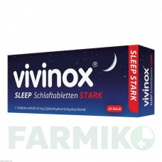 ВІВІНОКС (VIVINOX) таблетки 20 шт - Дифенгідрамін DR.GERHARD MANN