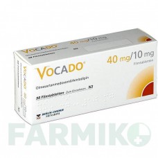 ВОКАДО (VOCADO) 40 мг/10 мг таблетки 98 шт - Олмесартан, Амлодипин BERLIN-CHEMIE
