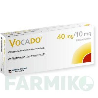 ВОКАДО (VOCADO) 40 мг/10 мг таблетки 28 шт - Олмесартан, Амлодипин BERLIN-CHEMIE