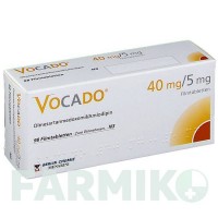 ВОКАДО (VOCADO) 40 мг/5 мг таблетки 98 шт - Олмесартан, Амлодипін BERLIN-CHEMIE