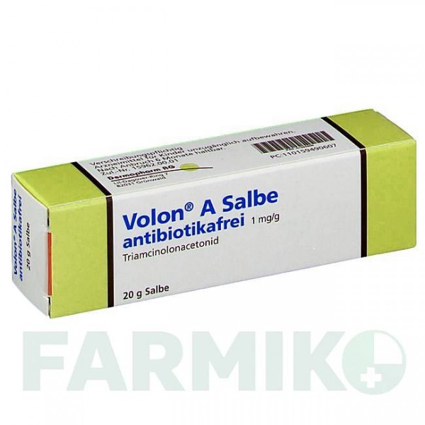 ВОЛОН (VOLON) 0,1% мазь 20 г - Триамцинолон DERMAPHARM