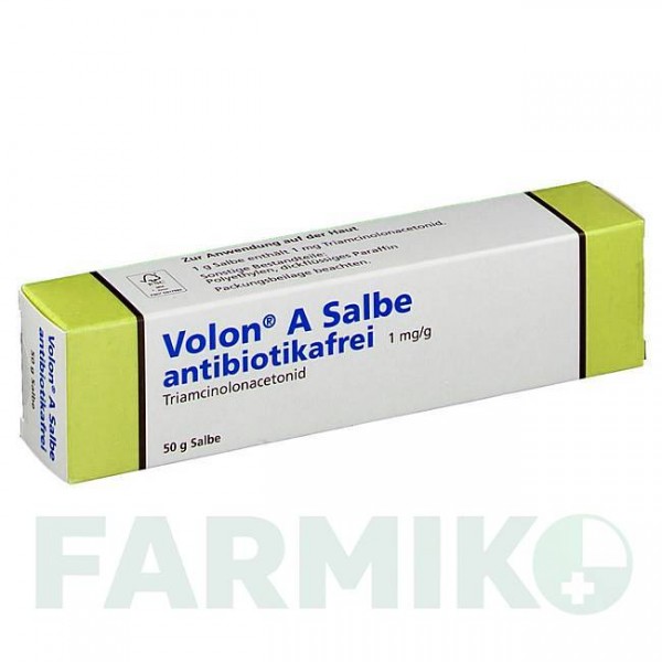 ВОЛОН (VOLON) 0,1% мазь 50 г - Триамцинолон DERMAPHARM