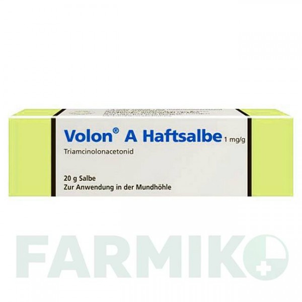 ВОЛОН (VOLON) 1 мг/г мазь 20 г - Триамцинолон DERMAPHARM