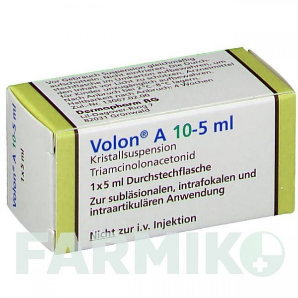 ВОЛОН (VOLON) 10 флакон 5 мл - Триамцинолон депо DERMAPHARM