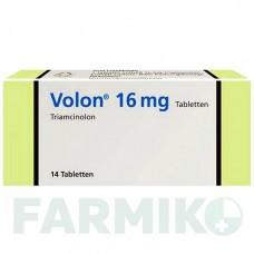 ВОЛОН (VOLON) 16 мг таблетки 14 шт - Триамцинолон DERMAPHARM
