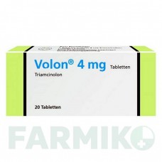 ВОЛОН (VOLON) 4 мг таблетки 20 шт - Триамцинолон DERMAPHARM