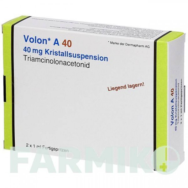 ВОЛОН (VOLON) 40 шприци 1 мл - Триамцинолон депо EMRA-MED