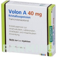 ВОЛОН (VOLON) 40 ампулы 5x1 мл - Триамцинолон депо EURIMPHARM