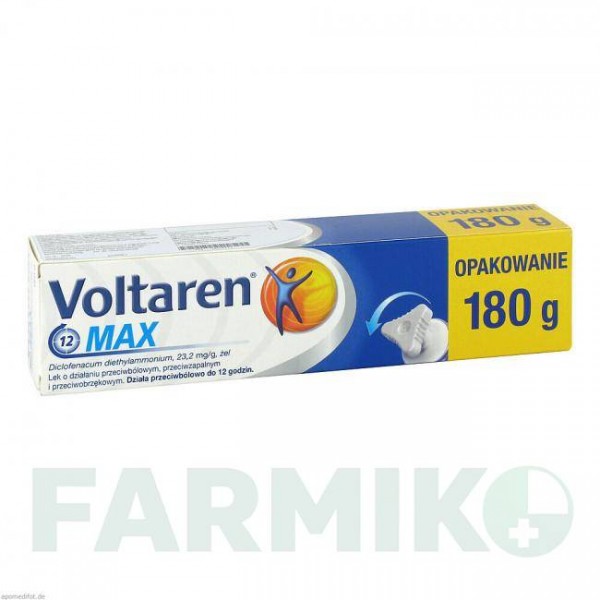 ВОЛЬТАРЕН (VOLTAREN) 23,2 мг/г гель 180 г - Диклофенак EMRA-MED