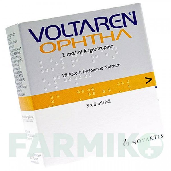 ВОЛЬТАРЕН (VOLTAREN) капли 3x5 мл - Диклофенак THEA FARMA