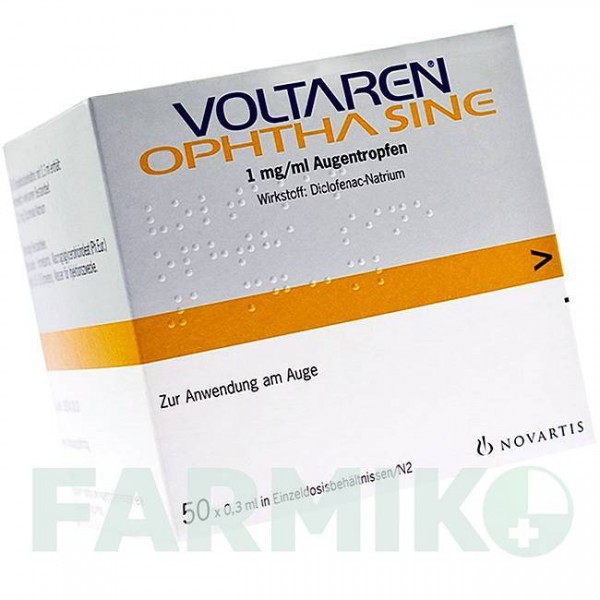 ВОЛЬТАРЕН (VOLTAREN) капли 50x0,3 мл - Диклофенак THEA FARMA