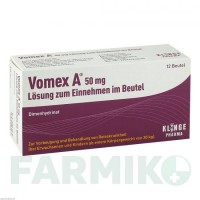 ВОМЕКС (VOMEX) 50 мг розчин 12 шт - Дименгідринат KLINGE PHARMA
