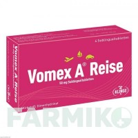 ВОМЕКС (VOMEX) 50 мг таблетки 4 шт - Дименгидринат KLINGE PHARMA