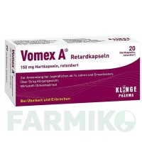 ВОМЕКС (VOMEX) капсули 20 шт - Дименгідринат KLINGE PHARMA