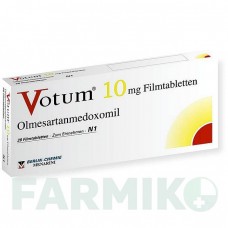 ВОТУМ (VOTUM) 10 мг таблетки 28 шт - Олмесартан BERLIN-CHEMIE
