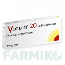 ВОТУМ (VOTUM) 20 мг таблетки 98 шт - Олмесартан BERLIN-CHEMIE