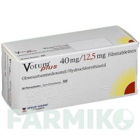 ВОТУМ (VOTUM) 40 мг/12,5 мг таблетки 98 шт - Олмесартан, Гидрохлоротиазид BERLIN-CHEMIE