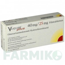 ВОТУМ (VOTUM) 40 мг/25 мг таблетки 56 шт - Олмесартан, Гидрохлоротиазид BERLIN-CHEMIE