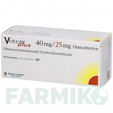 ВОТУМ (VOTUM) 40 мг/25 мг таблетки 98 шт - Олмесартан, Гидрохлоротиазид BERLIN-CHEMIE