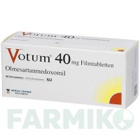 ВОТУМ (VOTUM) 40 мг таблетки 98 шт - Олмесартан BERLIN-CHEMIE
