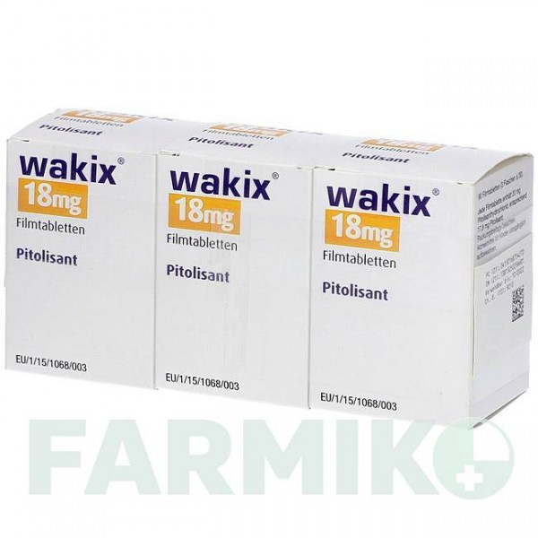 ВАКИКС (WAKIX) 18 мг таблетки 30 шт - Питолизант ABACUS MEDICINE