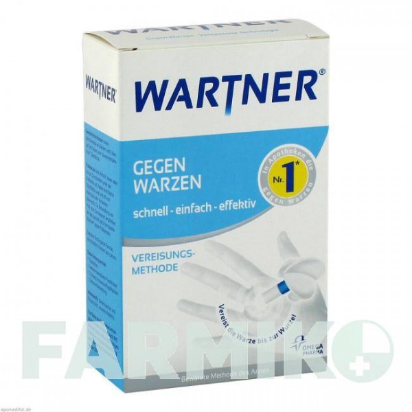 ВАРТНЕР (WARTNER) спрей 50 мл - Активные вещества OMEGA PHARMA