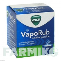 ВИК (WICK) мазь 25 г - Активные вещества WICK PHARMA