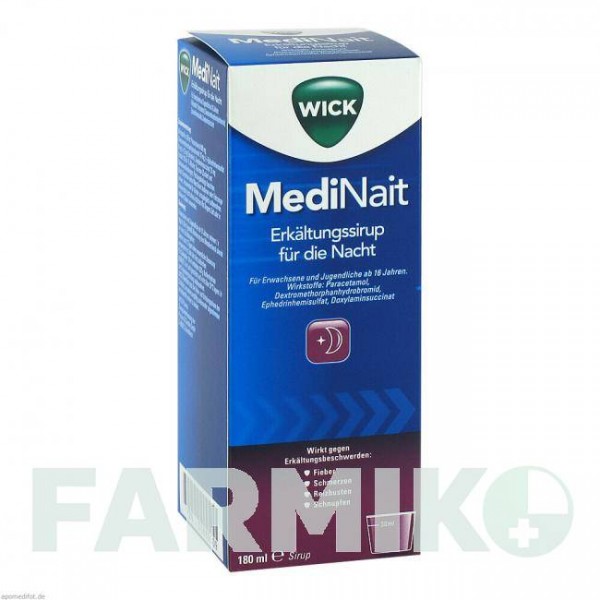 ВИК (WICK) сироп 180 мл - Парацетамол, Другое WICK PHARMA