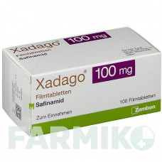 КСАДАГО (XADAGO) 100 мг таблетки 100 шт - Сафинамид ZAMBON