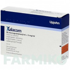 КСАЛАКОМ (XALACOM) капли 3x2,5 мл - Тимолол, Латанопрост KOHLPHARMA