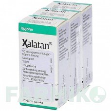 КСАЛАТАН (XALATAN) 0,005% капли 3x2,5 мл - Латанопрост EMRA-MED