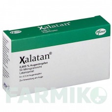 КСАЛАТАН (XALATAN) 50 мкг/мл краплі 6x2,5 мл - Латанопрост ACA MULLER-ADAG PHARMA