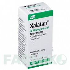 КСАЛАТАН (XALATAN) 50 мкг/мл краплі 1x2,5 мл - Латанопрост VIATRIS