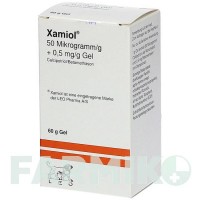 КСАМІОЛ (XAMIOL) 50 мкг/г + 0,5 мг/г гель 60 г - Кальципотріол, Бетаметазон KOHLPHARMA