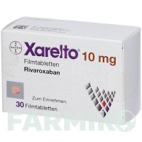 КСАРЕЛТО (XARELTO) 10 мг таблетки 30 шт - Ривароксабан AARAGON PHARMA